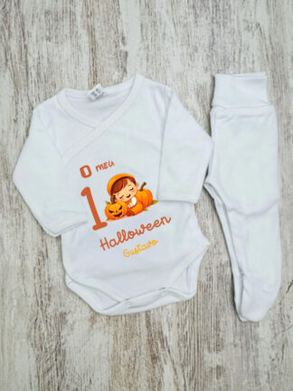 O Meu 1º Halloween Menino - Body com calças