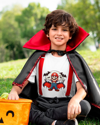 Super Mário Halloween - T-shirt