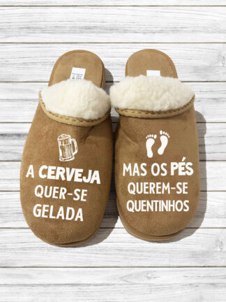 A Cerveja - Chinelos Serra da Estrela