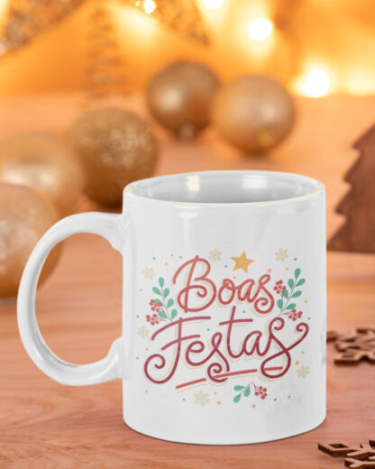 Boas Festas - Caneca