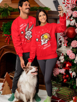 Camisola Bugs Bunny e Lola Bunny