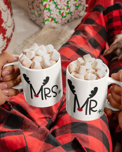 MR. E MRS. - Conjunto de 2 Caneca