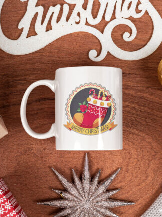 Meia de Natal - Caneca