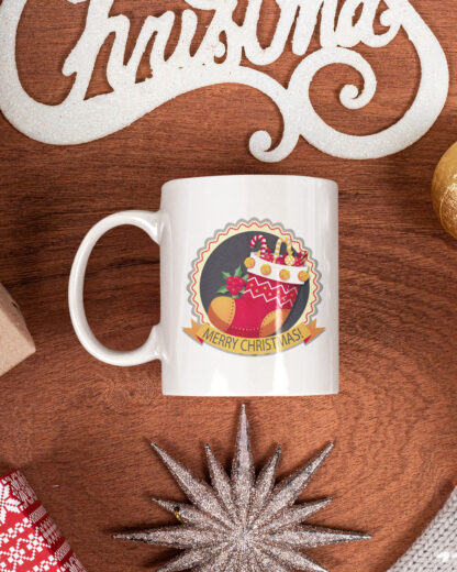 Meia de Natal - Caneca