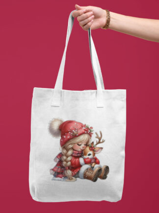 Menina e a Rena - Tote Bag