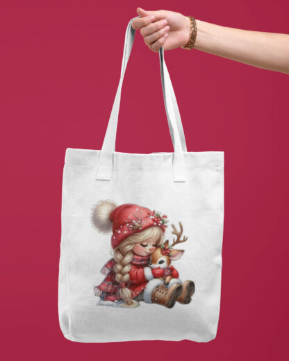 Menina e a Rena - Tote Bag