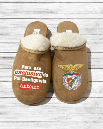Pai Benfiquista - Chinelos Serra da Estrela