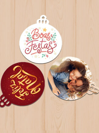 Bola com Fotografia - Pendente