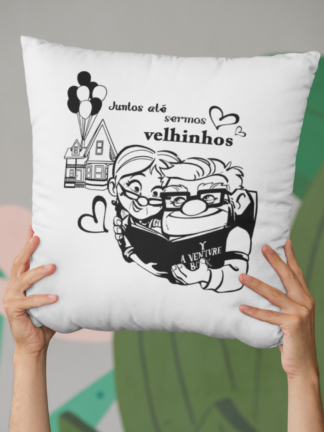 Juntos até sermos velhinhos - Almofada