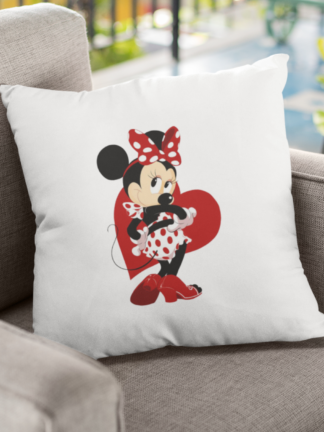 Minnie coração  - Almofada