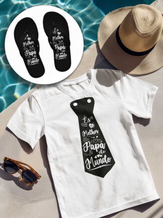 Garvata - conjunto de T-Shirt e Chinelos Havaianas