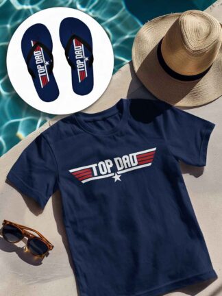 TOP GUN - conjunto de T-Shirt e Chinelos Havaianas