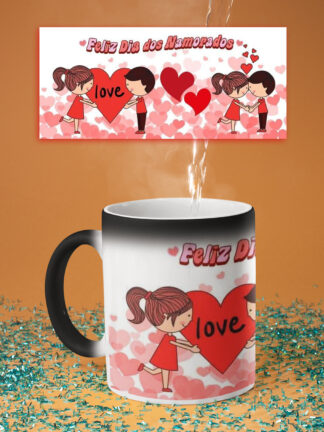 Feliz Dia dos Namorados - Caneca Mágica