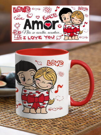 O Amor não se escolhe, Acontece com bonecos - Caneca