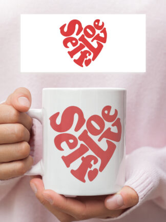SelfLove - Caneca de Cerâmica
