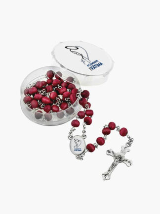 Terço de madeira - A Caminho de Fátima