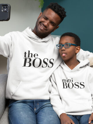 “The Boss & Mini Boss” - Conjunto de 2 Camisolas