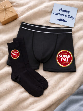 Super Pai (Super Bock) - conjunto de Boxers e Meias