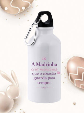 Garrafa de Alumínio A Madrinha Cria memórias...