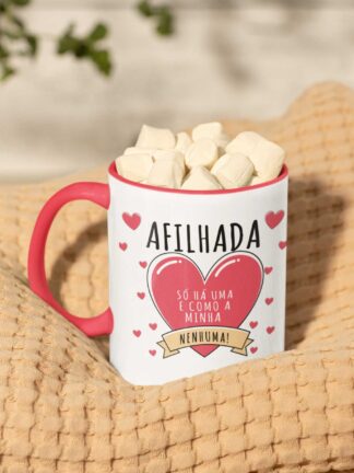 Caneca Afilhada e Afilhado de Coração