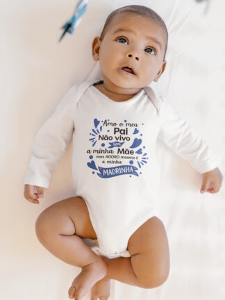 Body Adoro mesmo é a minha Madrinha