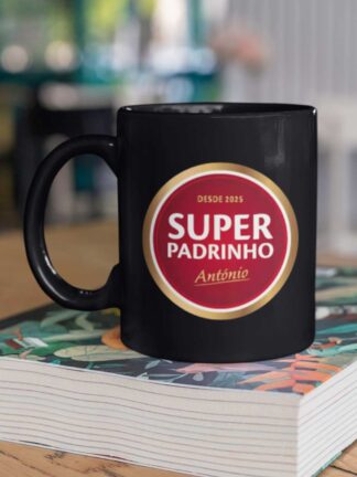 Caneca Super Madrinha, Super Padrinho (Super Bock)