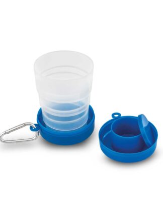 Copo retrátil Azul Royal - Caminhos de Santiago