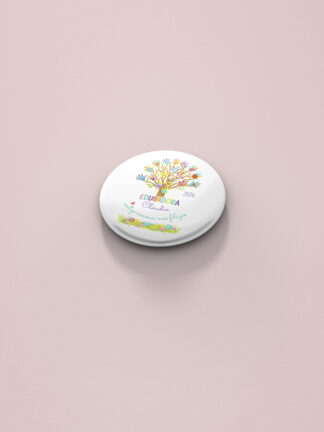 Crachá Educadora... contigo crescemos mais felizes