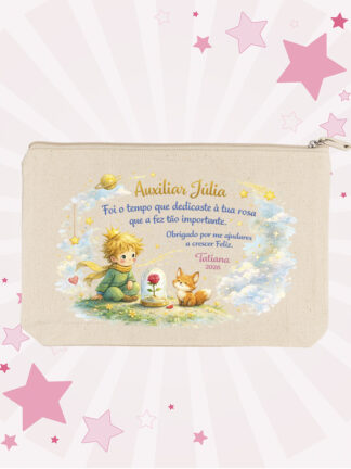 Necessaire Foi o tempo que dedicaste à tua rosa que a fez tão importante