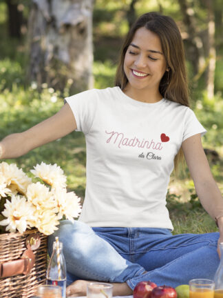 T-shirt Madrinha da(o)...