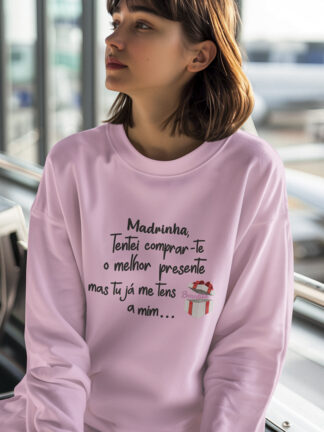 Camisola Madrinha tentei comprar-te um presente...