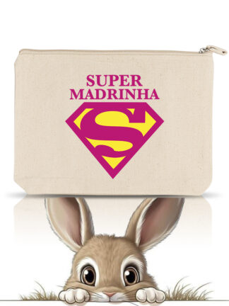 Necessaire Super Madrinha (Super Homem)