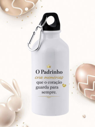 Garrafa de Alumínio O Padrinho Cria memórias...