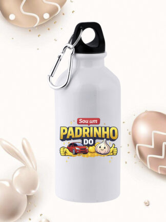 Garrafa de Alumínio Sou um Padrinho do...