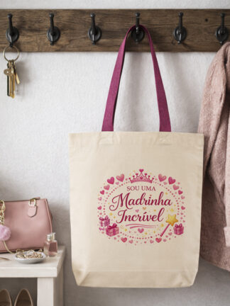 Tote Bag Sou uma Madrinha Incrível