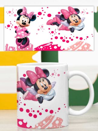 Caneca Minnie e as cores