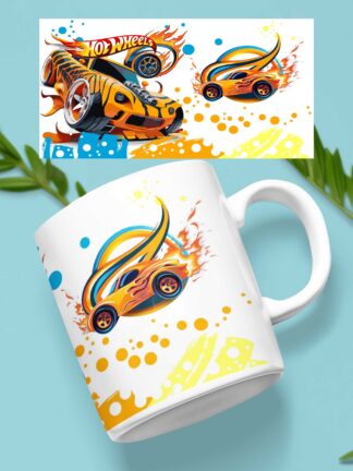 Caneca Hot Wheels