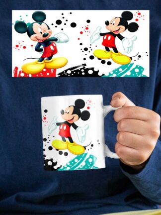 Caneca Mickey e as cores
