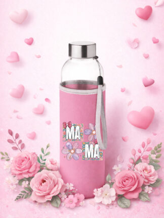 Garrafa de Vidro MAMÃ