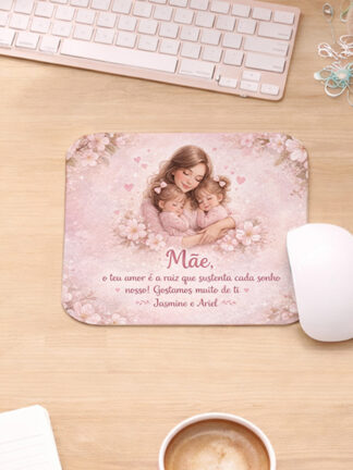 Tapete de Rato Mãe o teu amor é a raiz que sustenta cada sonho nosso!