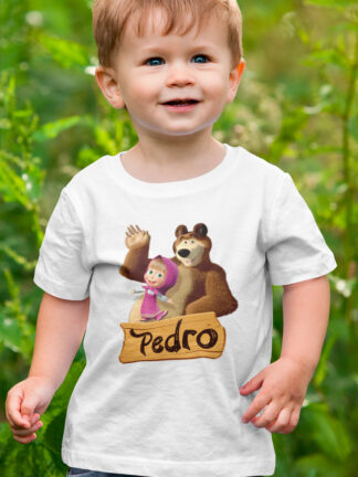 T-shirt Masha e o Urso