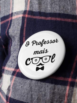 Crachá O Professor mai Cool