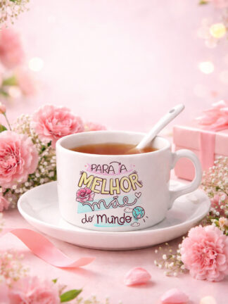 Chávena Para a melhor Mãe do Mundo