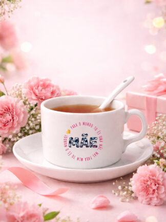 Chávena Para o Mundo tu és uma Mãe, mas para mim tu és o Mundo