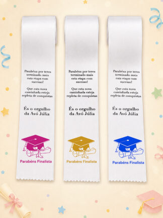 Fita de Finalista Parabéns Finalista