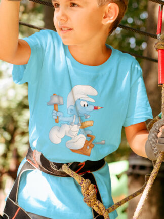T-shirt Smurf Habilidoso