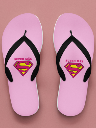 Chinelos havaianas Super Mãe (Super Homem)