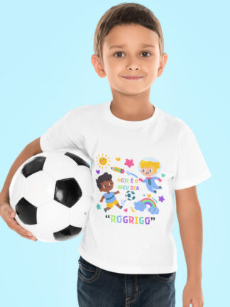 T-shirt Hoje é o meu dia menino