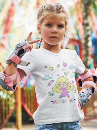 T-shirt Hoje é o meu dia menina