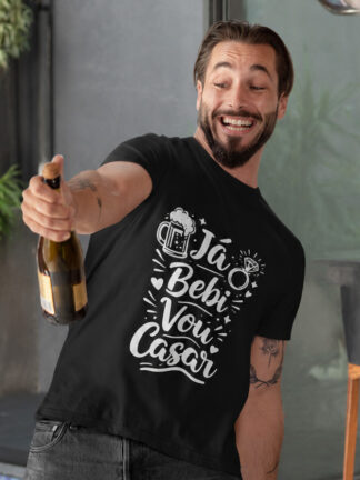T-shirt Já bebi, vou casar